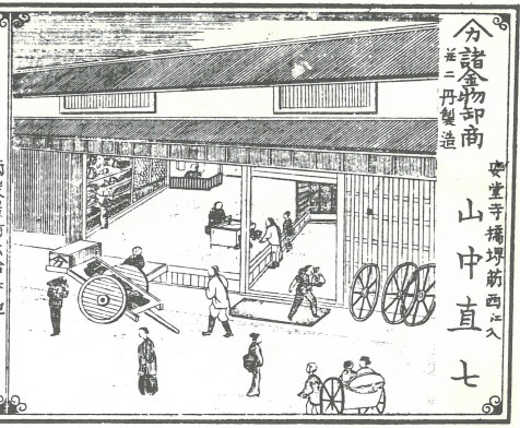 江戸時代の山中産業