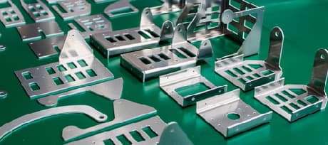 Products manufactured by sheet metal processing